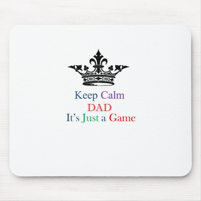 Keep Calm Dad Mouse Mat (Front)