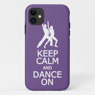 Keep Calm & Dance On custom colour iPhone case