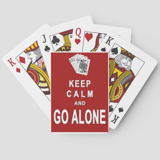 Keep Calm Deck Playing Cards (Back)