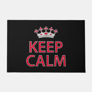 Keep calm doormat