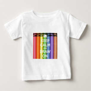 keep calm draw baby T-Shirt