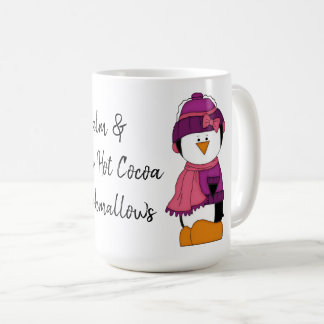 Keep Calm & Drink Your Hot Cocoa - Penguin Coffee Mug