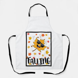 Keep Calm & Fall On Apron