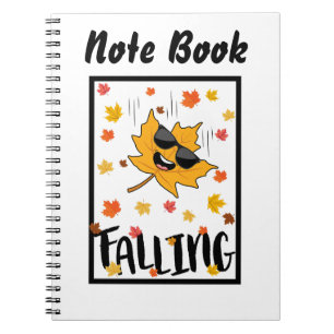 Keep Calm & Fall On Notebook