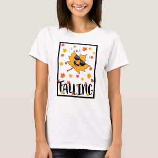 Keep Calm & Fall On T-Shirt