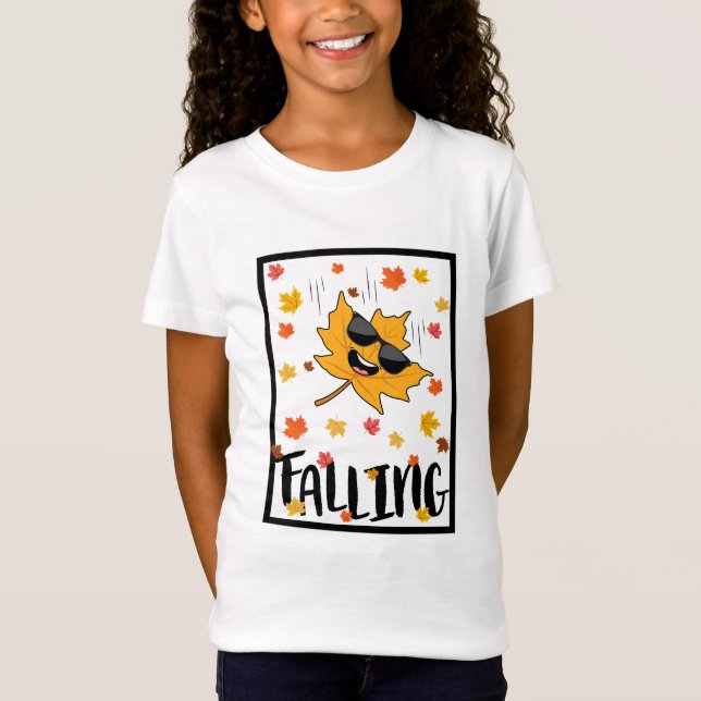 Keep Calm & Fall On T-Shirt (Front)