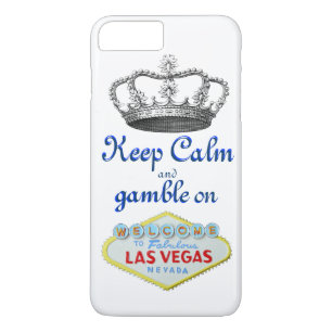 Keep Calm Gamble On Las Vegas iPhone 8 Plus/7 Plus Case
