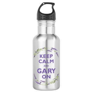 "Keep Calm & Gary On" Travel Bottle