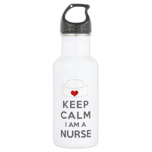 Keep Calm I am a Nurse 532 Ml Water Bottle