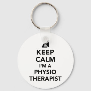 Keep calm I’m a physiotherapist Key Ring