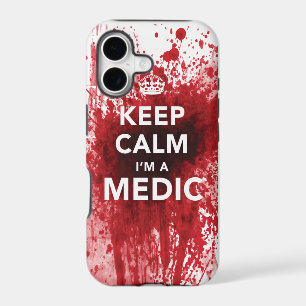 Keep Calm I'm a Medic Blood-Spatter iPhone 5 Case