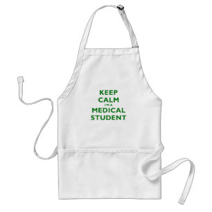 Keep Calm Im a Medical Student Standard Apron