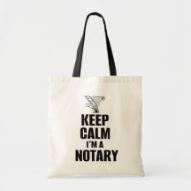 Keep Calm I'm a Notary Quill Pen and Document