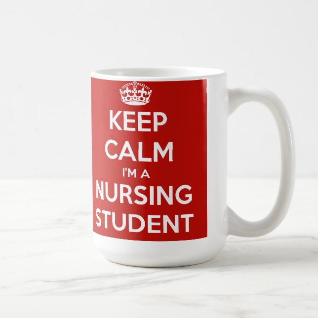 Keep Calm I'm A Nursing Student Coffee Mug (Right)