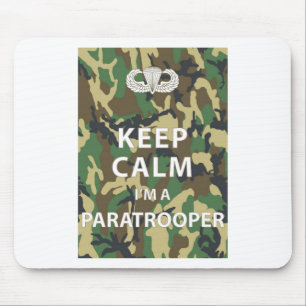 Keep Calm - I'm a Paratrooper Mouse Mat