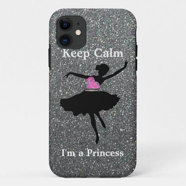 Keep Calm I'm a Princess iPhone 5/5S Case (Back)