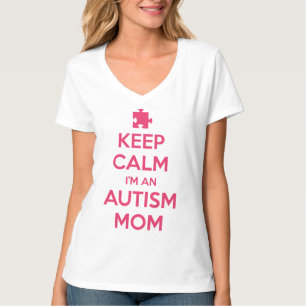 Keep Calm I'm An Autism Mum T-Shirt