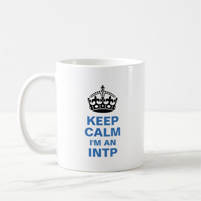 Keep Calm I'm An INTP Coffee Mug (Left)