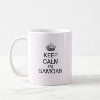 Keep Calm I'm Samoan Coffee Mug