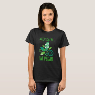 Keep calm i'm vegan T-Shirt