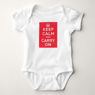 KEEP CALM Infant one-piece Baby Bodysuit