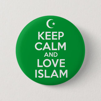 Keep Calm Islamic 6 Cm Round Badge