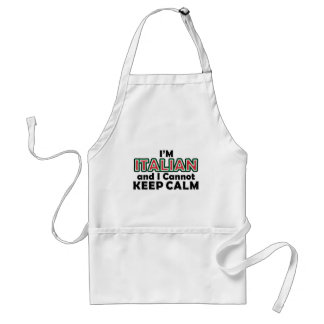 Keep Calm Italians Standard Apron
