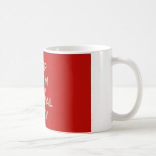 Keep calm it's just a royal baby coffee mug