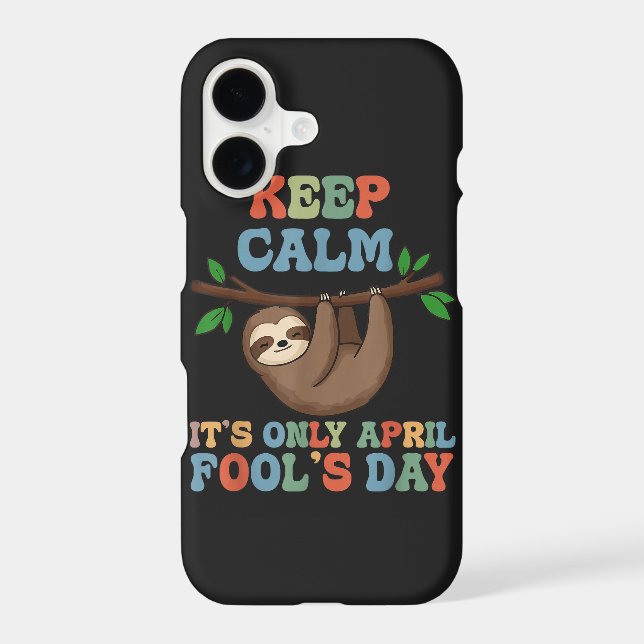keep calm it's only April fool's day (Back)