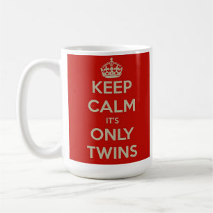 Keep Calm It's Only Twins Mug