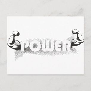Keep Calm Lift Lifting Train Weight Run Jog Gym PT Postcard