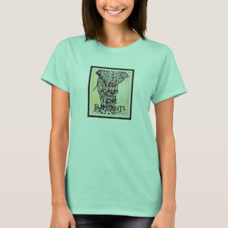 Keep Calm & Love Elephants T-Shirt