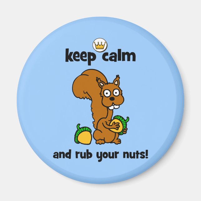 keep calm magnet (Front)