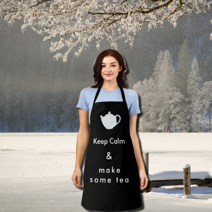Keep  Calm - make tea no2  Apron