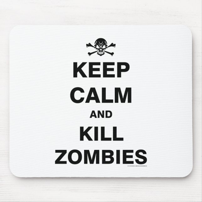 Keep Calm Mouse Mat (Front)