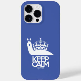 KEEP CALM NO WORDS BY MASANSER Case-Mate iPhone 14 PRO MAX CASE