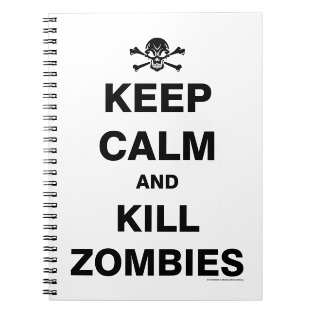 Keep Calm Notebook (Front)