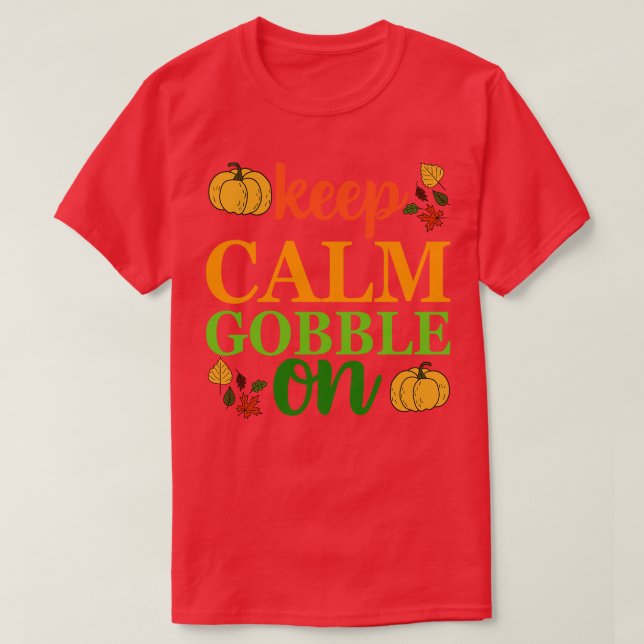 Keep Calm on T-Shirt (Design Front)