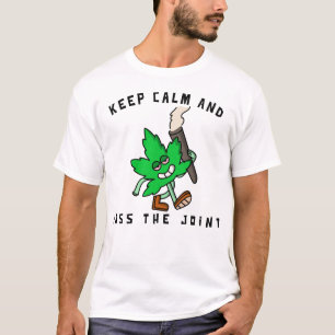 Keep Calm & Pass It: Leafy Vibes T-Shirt