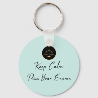 Keep Calm. Pass Your Exams Key Ring