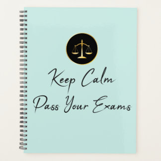 Keep Calm. Pass Your Exams Planner
