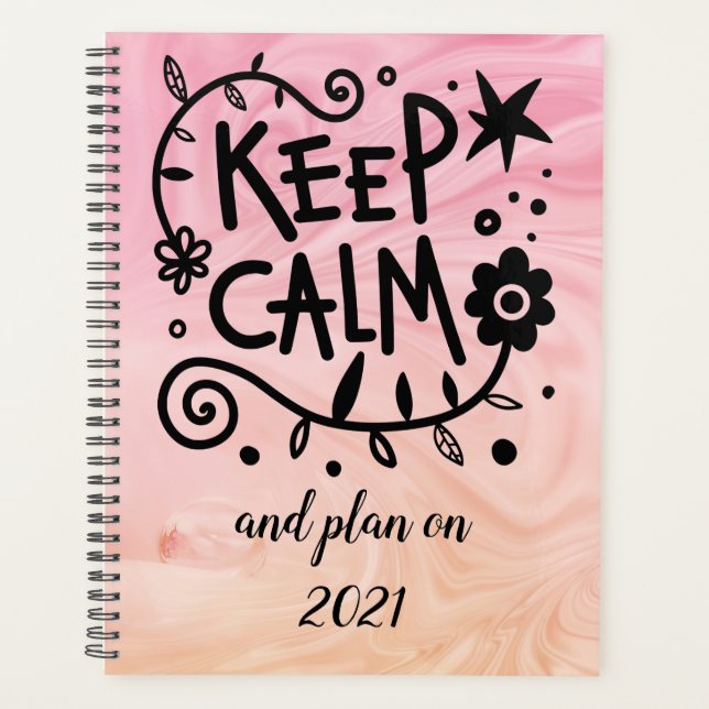 Keep Calm Planner (Front)