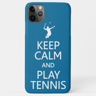 Keep Calm & Play Tennis custom colour phone cases