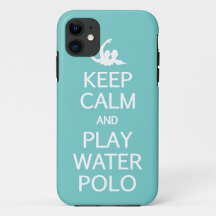 Keep Calm & Play Water Polo custom iPhone case