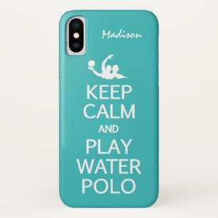 Keep Calm & Play Water Polo custom phone cases