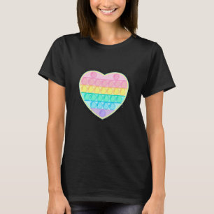Keep Calm & Pop On Pop It Trendy Sensory Fidget To T-Shirt