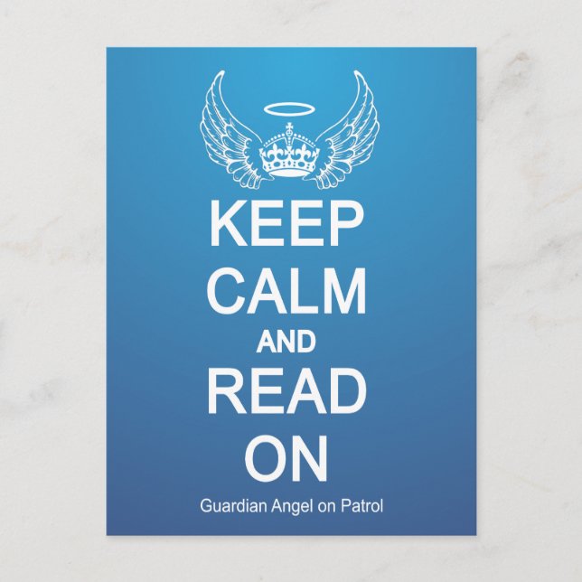 Keep Calm Postcard (Front)