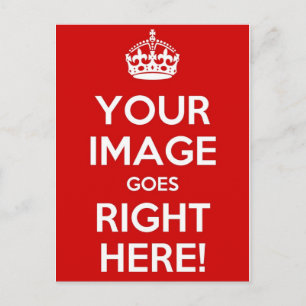 Keep Calm Postcard