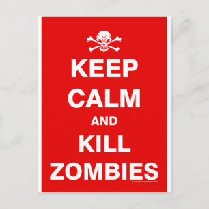 Keep Calm Postcard