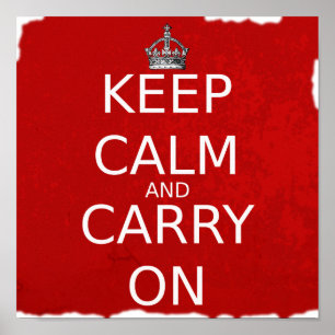 Keep Calm Poster